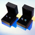 Milky Way | .925 Sterling Silver | Galaxy Glass Mini Stud Earrings